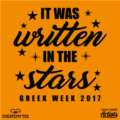 It was written in the stars - Greek Week