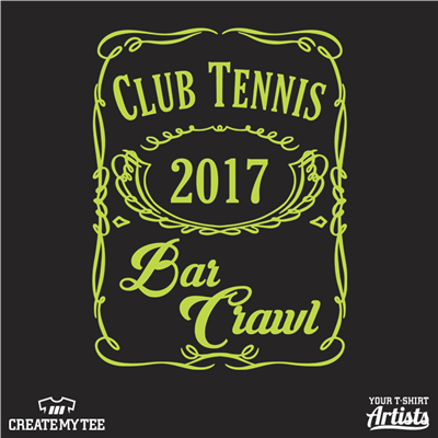 Club Tennis, 2017 Bar Crawl