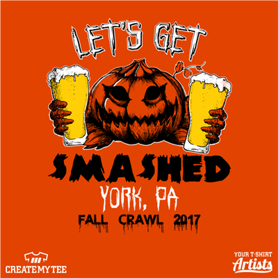 Let's Get Smashed, Pumpkin, Fall Crawl