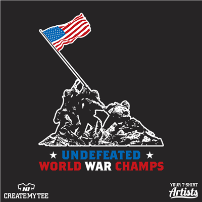 Undefeated, World War, Champs
