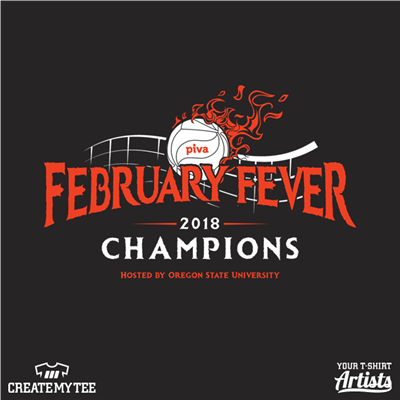 February Fever 2018 Champions, PIVA, Volleyball