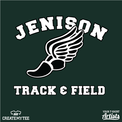 Jenison Track & Field (10 inches)