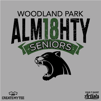 Woodland Park, High School, Senior, Almighty, Alm18hty
