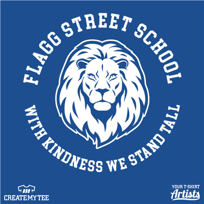 Flagg, Street, School, Kindness