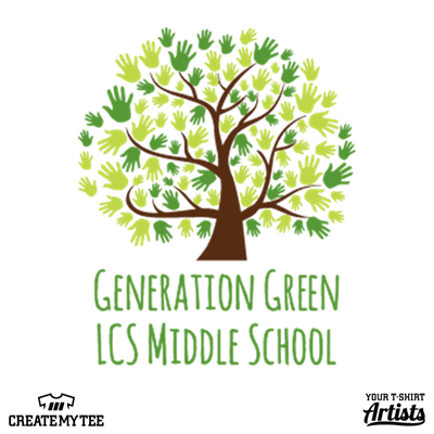 Generation, Green, Middle, School, Tree, Hands