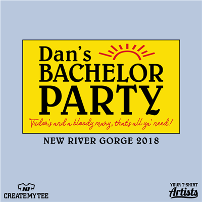 Bachelor, Party, Tudor's, Biscuit World, Logo, Dan's