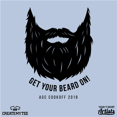 Get your beard on! (8 inches), Beard, Cookoff