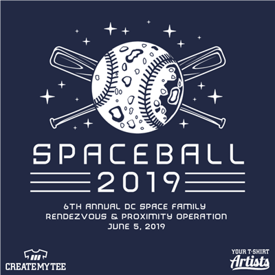 Spaceball 2019, Baseball, Moon