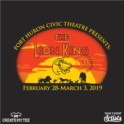 Port Huron Civic Theatre, Theatre,  Lion King