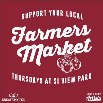 Farmers Market, Local, Cherry, View Park