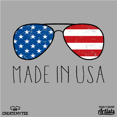 Amazon, Made in USA, Shades, Sunglasses, 4th of July