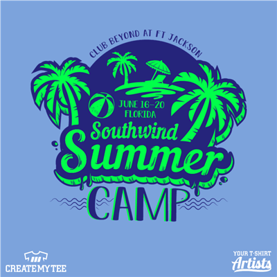 Club Beyond, Summer Camp, Southwind, Palm, Tropical, Beach, Camp