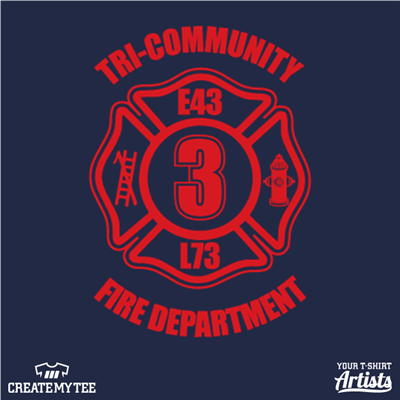 Tri-community, Fire, Fire Department, Engine 3, Rescue, 3