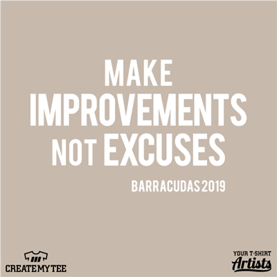 Beachwood, Swimming, 2019, Make Improvements, Not Excuses, Barracudas