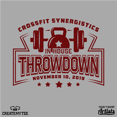 CrossFit Synergistics, Throwdown, Gym, Fitness, 2019