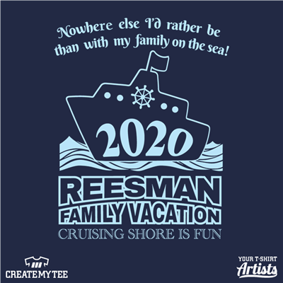 reesman, family, reunion, vacation, 2020, 9.5, cruise, adult