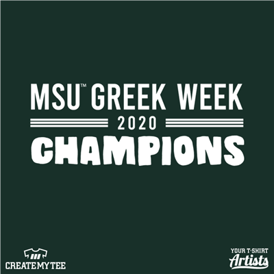 msu, greek, week, champions, 2020
