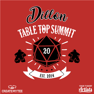 dillon, table, top, dice, summit, 10, 2020