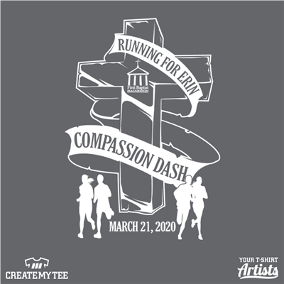 Compassion Dash, 2020, Road Race, Cross, Religion, Running For Erin, First Baptist, Church, Runners, Run