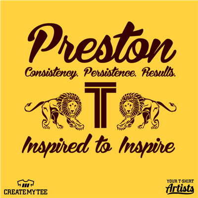 Preston, IT, Inspired to Inspire, Lions, 10