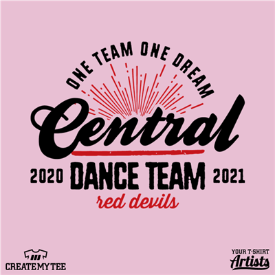 Central Dance, Red Devils, Team, Retro