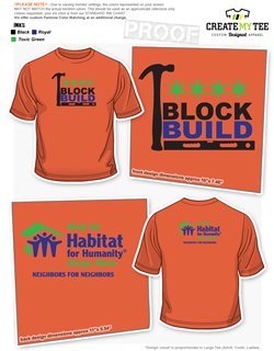 Habitat Team Build T Shirts Habitat Team Build T Shirts