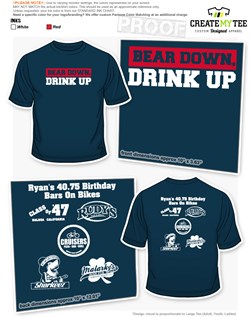 monorail bar crawl shirt