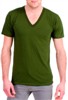 American Apparel Unisex Fine Jersey V-neck (2456)