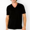 American Apparel 'Unisex' Fine Jersey V-neck