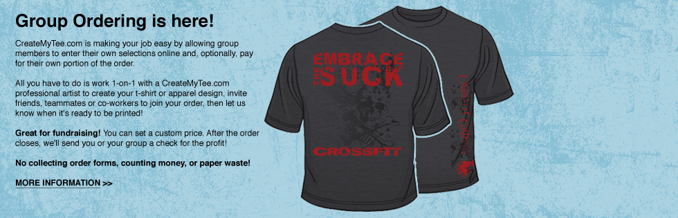 Group Ordering, great for fundraising and team sports