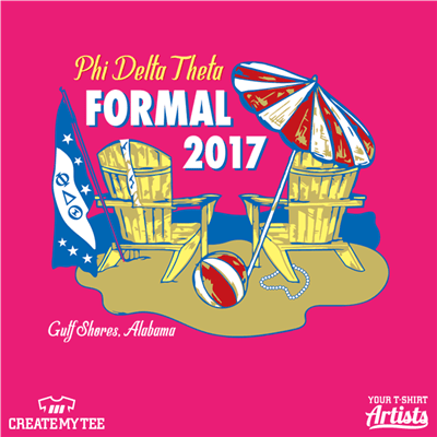 Phi Delta Theta, Formal, Beach