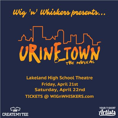 Wig n Whiskers, Urinetown the musical, Lakeland High Shcool