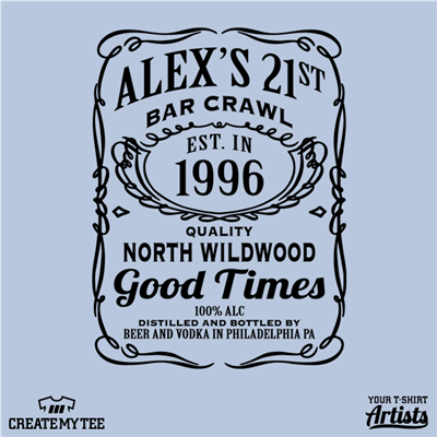 Alex's 21 Bar Crawl, Quality North Wildwood Good Times