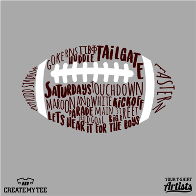 Football T-Shirt & Apparel Designs