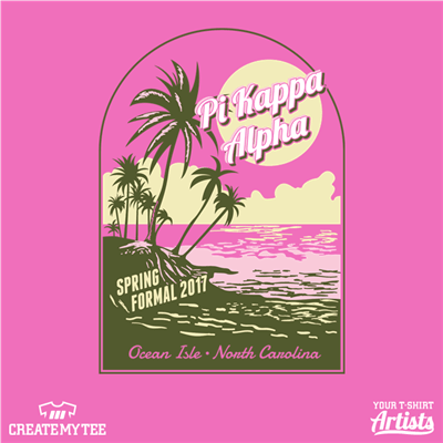 Pi Kappa Alpha, Spring Formal 2017, Ocean Isle NC, Beach/Ocean Scene