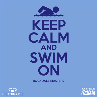 Keep calm and swim on