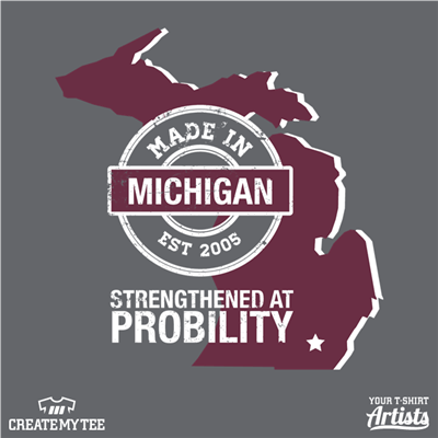Strengthen at Probility, Made in Michigan EST 2005