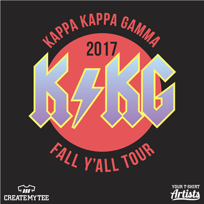 Kappa Kappa Gamma, ACDC, Fall Tour