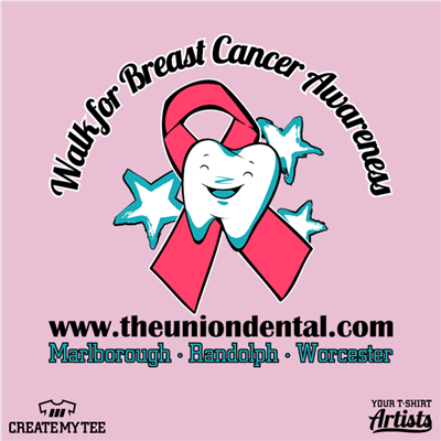 Cancer Walk, Union Dental, Tooth, Breast, Cancer