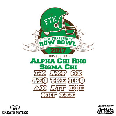 FTK, Old Frat, Row Bowl, Greek, Football