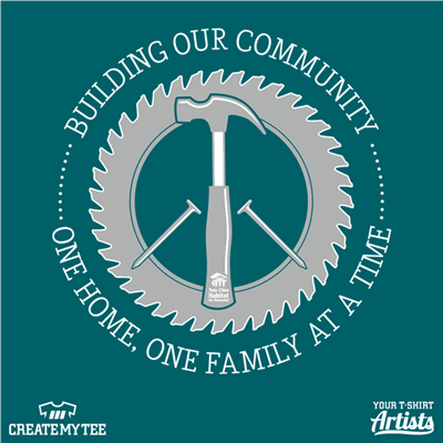 Habitat for Humanity T-Shirt Designs | CreateMyTee