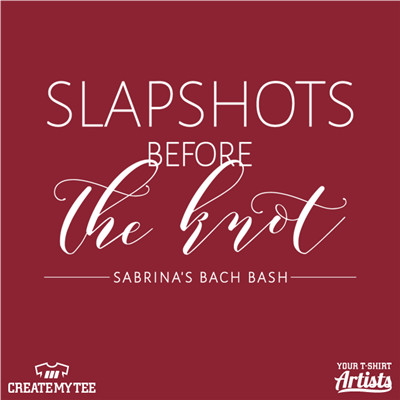 Slapshots before the knot, Bachelorette