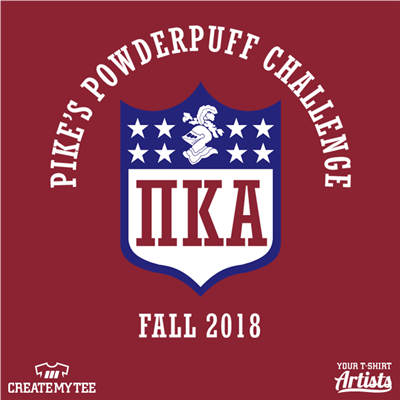 PIKE's Powderpuff Challenge, Football, NFL, Pi Kappa Alpha, Greek