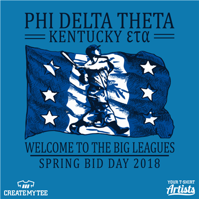 PHI DELTA THETA, Baseball, Big Leagues, Kentucky, Greek, Bid Day