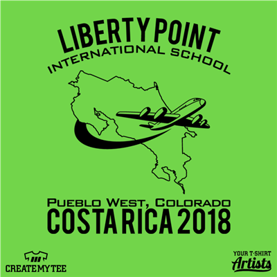 Costa Rica, Travel, Plane, International, School