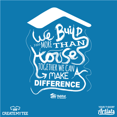 Habitat for Humanity T-Shirt Designs