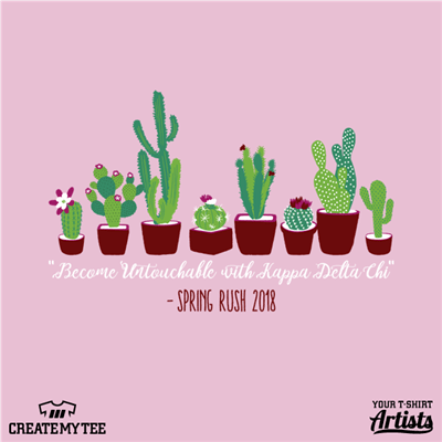 Kappa Delta Chi, Spring Rush, Prick, Cactus, Cacti, Succulents