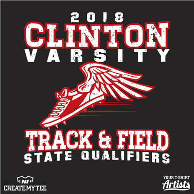 Clinton State Qualifier, Clinton, Track, Field, Running, Sports, School