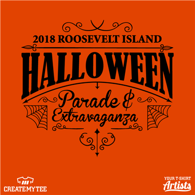 Parade, Halloween, Roosevelt Island