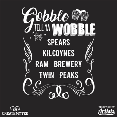 Gobble, Wobble, Bars, Bar Crawl, List